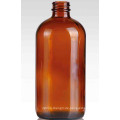 1 Liter Amber Glas Flasche Boston Round